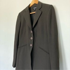vintage dark grey blazer || Jones New York